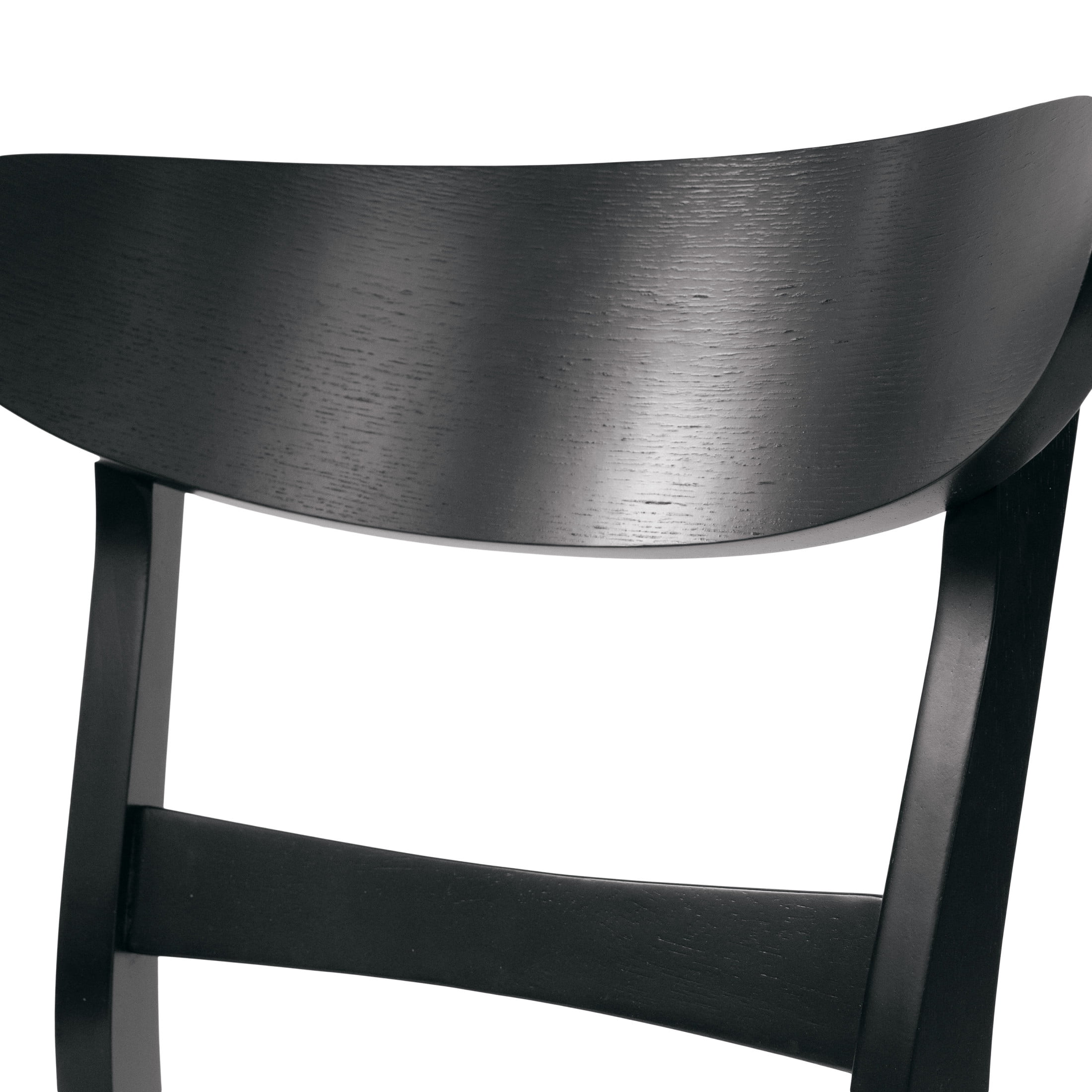 Christopher Knight Home 5-Piece Mid Century Modern Dining Table Set with Upholstered Chairs, Black+Light Beige