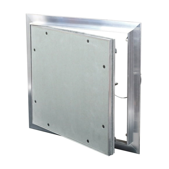Best Access Doors 12" x 12" Recessed Aluminum Access Panel for Drywall with Hidden Flange – 1/2" Drywall Insert, Metal Construction, Flush Installation to Wall or Ceiling Access Door, HT-BAC-ALR