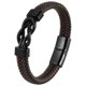 thumbnail image 1 of Pulsera de cuero para hombre, pulsera vintage para hombre, cadena de cuero para muñeca, joyería para muñeca, 1 of 7