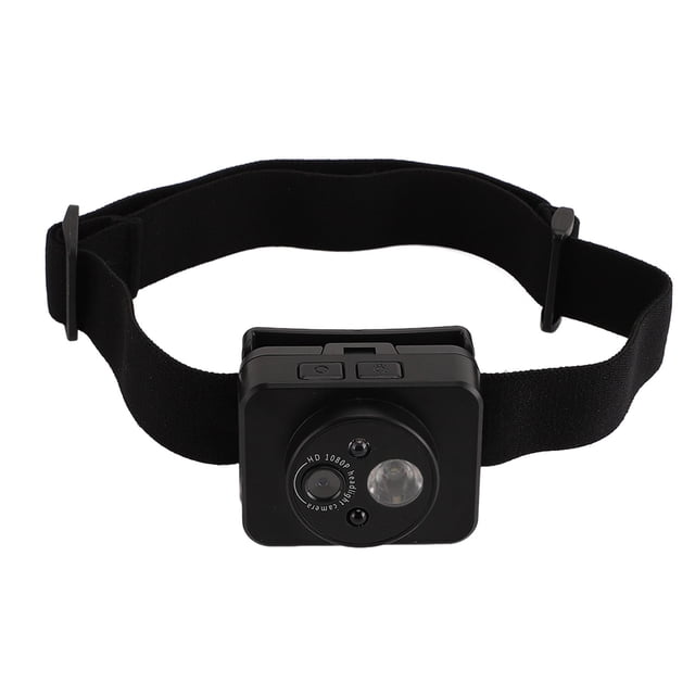Cámara de Faros LED, Videocámara de Video de Faro A Mano Con Una Linterta para Correr para El Ciclismo