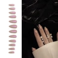 thumbnail image 2 of LOLIPPYY 1 Set 24 Pcs Easy Apply Fake Nail Stickers for DIY Nail Art Home Manicure Decoration Decals, 2 of 8
