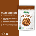 thumbnail image 3 of Quay Naturals Tiger Nuts, 1 Pound | Tigernuts for Snack, Baking, Smoothies, Yogurt & Salad | Chufa Nuts - High Fiber, Gluten Free & Keto Friendly - Non GMO, 3 of 6