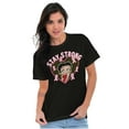 thumbnail image 3 of Betty Boop Breast Cancer Stay Strong Women Plus Size Graphic Tee Tees Brisco Brands 2X, 3 of 5