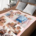 thumbnail image 4 of Personalised Blanket, Custom Blanket, Personalised Photo Blanket,Customized Flannel Blankets for Father, Mom, Lover, Kids, Friends, Pet, Birthday, Christmas - Personalised Gifts for Women Men., 4 of 5