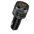 thumbnail image 2 of Adaptador De Carga Usb De Arranque De Coche 2 Puertos De Salida Usb Inteligente Qc3.0 Convertidor De Carga Rápida Usb Reproductor De Audio Bluetooth Multifuncional Para Coche Sweethay VI003067-00, 2 of 6