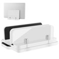 thumbnail image 3 of Acrylic Adjustable Width Home Office Dual Slots Stable Laptop Stand, 3 of 10