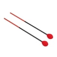 thumbnail image 1 of Percussion Maillets Percussion Bâtons Marteau Tambour Maillets Tambour Bâtons Marimba Maillets Fibre de Carbone Coton Fil Tambour Bâton Maillet Marteau pour Basse Percussion Instruments Tête Rouge, 1 of 8