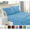 Lux Decor Bed Sheet Set - Brushed Microfiber 1800 Bedding - Wrinkle, Fade, Stain Resistant - Hypoallergenic - 4 Pieces
