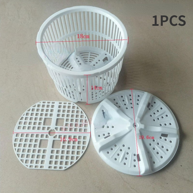 Dehydration basket for folding washing machine drain baskets camping mini washer plastic dryer cover dryer water bucket filter