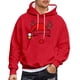 thumbnail image 4 of MHFRRA Sudadera con Capucha para Parejas, Divertida y A Juego, de Manga Larga, Estilo Informal y Deportivo Rojo, 4 of 5