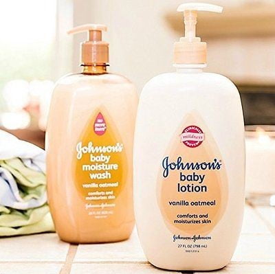 johnson's vanilla oat wash