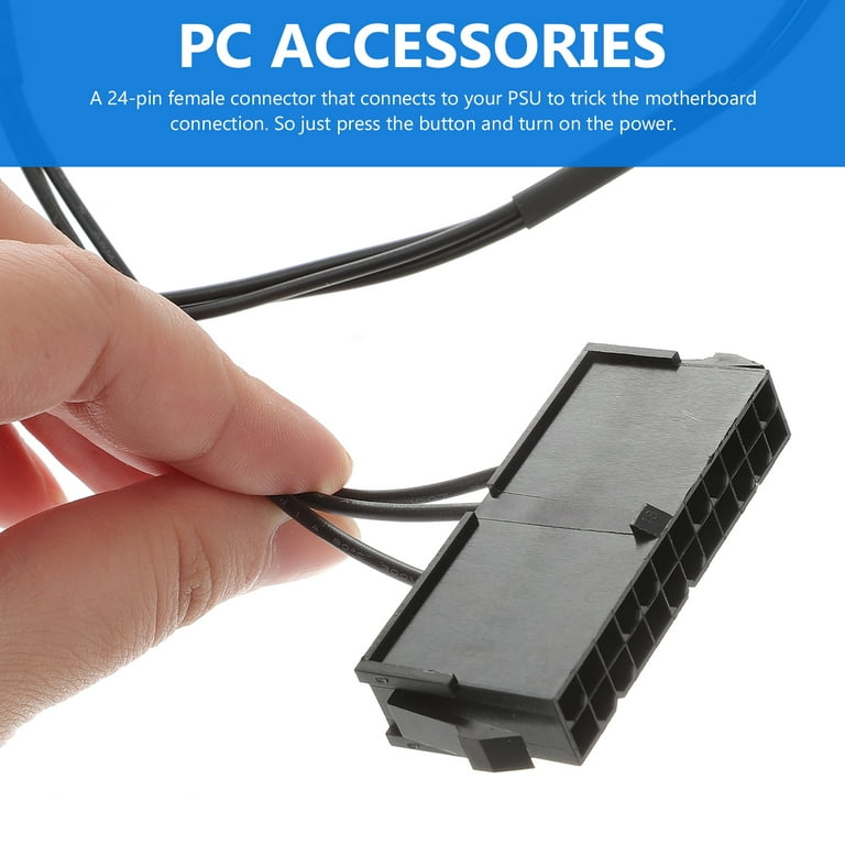 Motherboard Power Cord Supply Jumper Bridge Cable Computer Tinned - Main Image