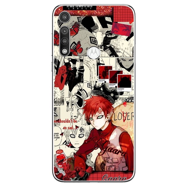 Funda Blanda Motorola Moto G30 G20 G10 G8 Play Power Plus + G8 + De Silicona B3-PG106 NARUTO Gaara Anime Protectora De Dibujos Animados Para Teléfono