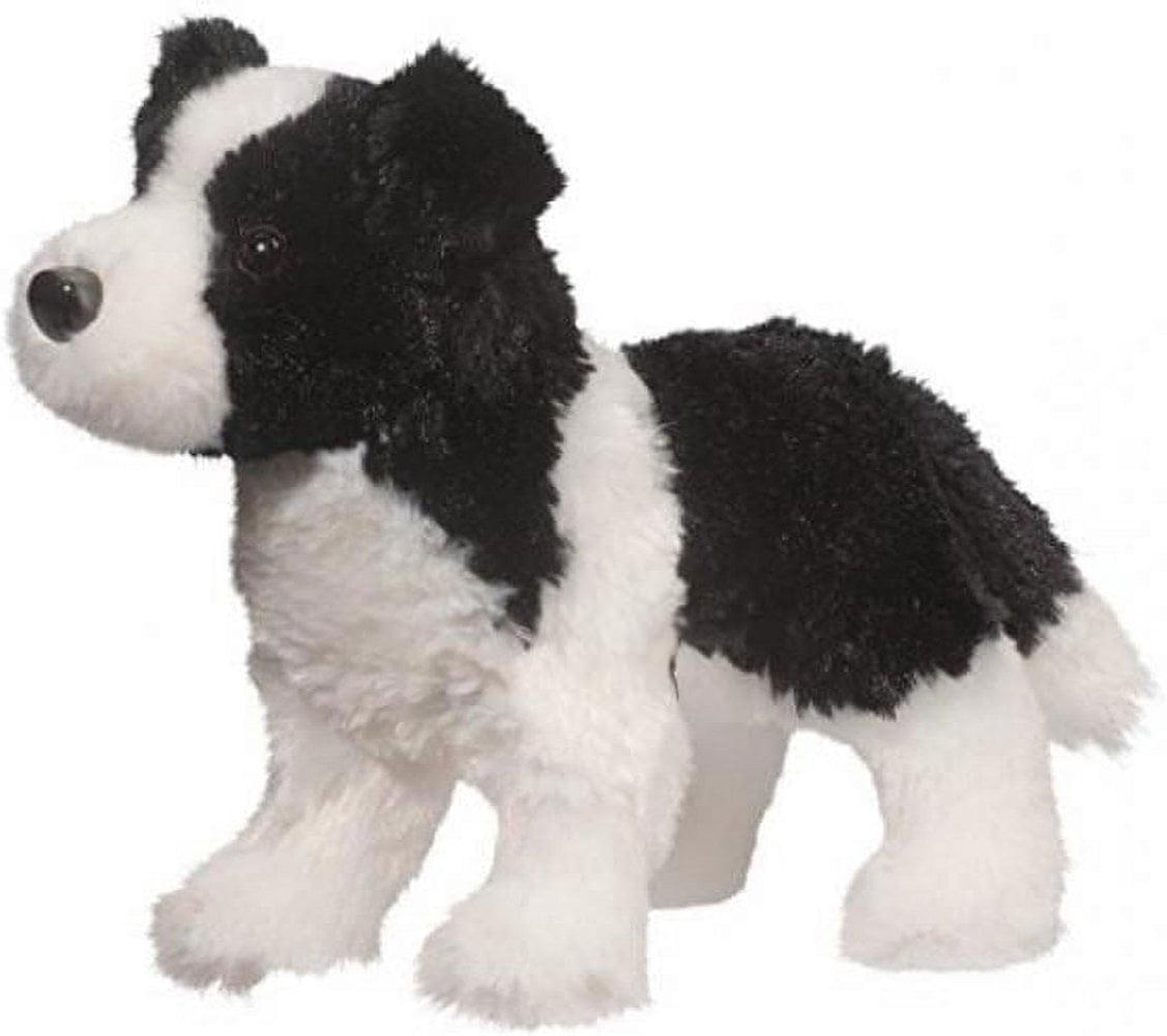 Douglas Toys Meadow - Border Collie 8" Plush Toy Dog Stuffed Animal Puppy Plush Toy Small