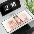 thumbnail image 3 of Happy Mother's Day Australian Shepherd Love Dog Mom Heart Flower Desk Mat Full Keyboard Mouse Pad Aussie Dog Lover Gifts Large Mousepad - 12004, 3 of 5