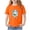 Orange-C, variant on Virmaxy Cute Girl Cartoon Print Short Sleeve Tee Soft Cotton Round Neck Top Playful Comfortable Casual Wear for Girls Summer Days,for 3-13 Years Black-A