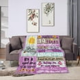 thumbnail image 3 of 10th Birthday Gifts for Girl Blanket - 10th Birthday Decorations for Teen Girls - Happy 10th Birthday Gifts for Daughter Sister Granddaughter Niece Throw Blanket 50x60 in, 3 of 6