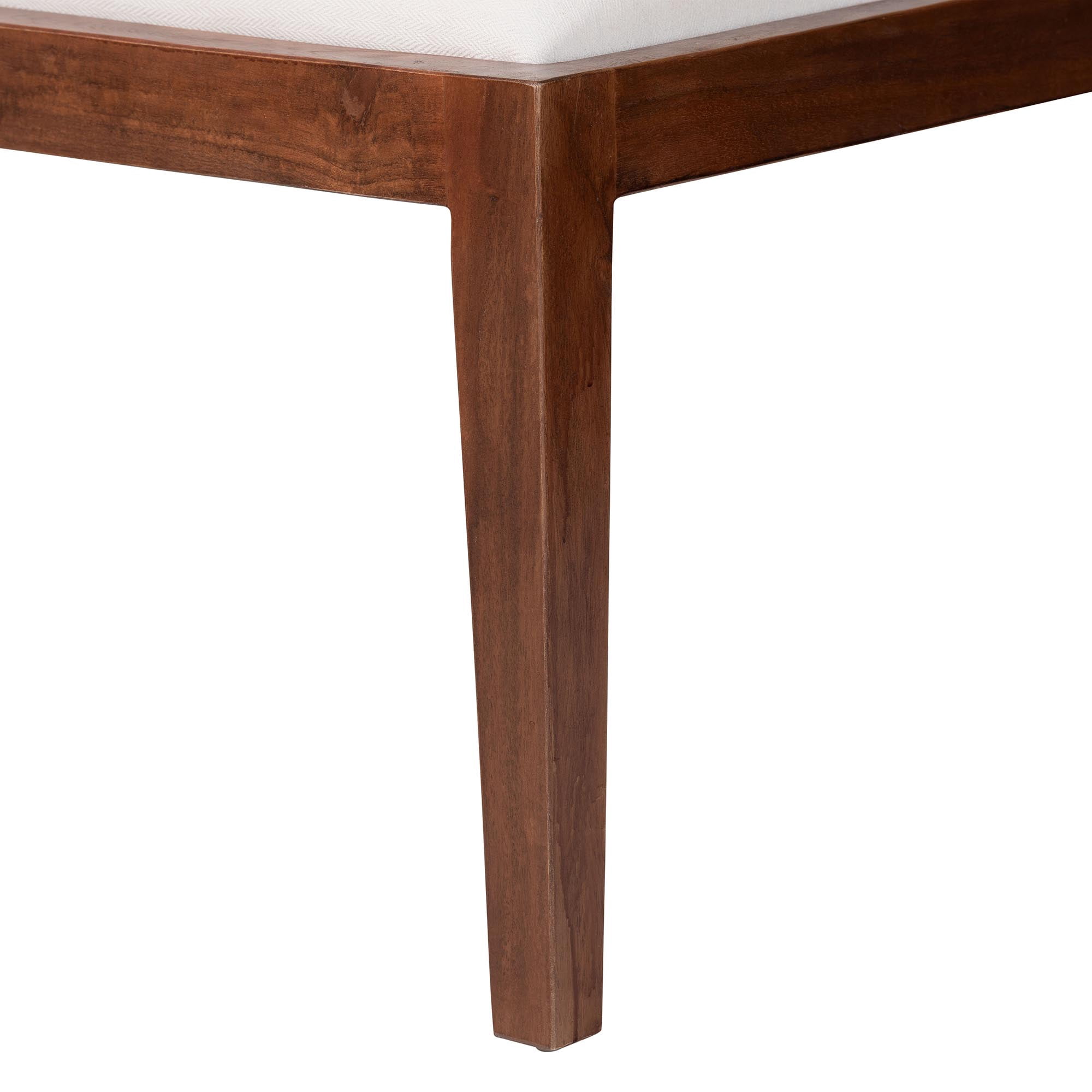 bali & pari Okinawa Boho Dining Nook Bench Set, Light Honey