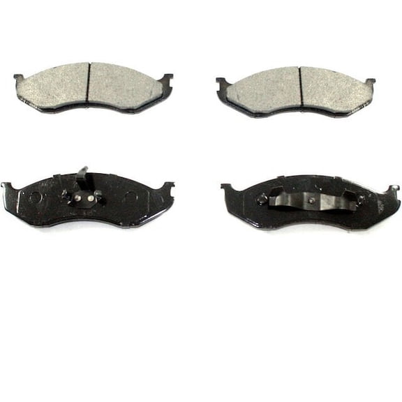 Front Brake Pad Set - Compatible with 1990 - 2001 Jeep Cherokee 4WD 1991 1992 1993 1994 1995 1996 1997 1998 1999 2000