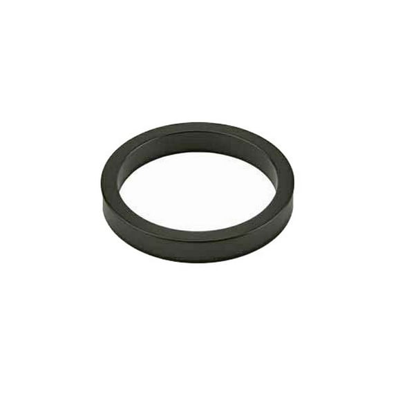 Alta 1 1/8" Bike Headset Spacer, Multiple Colors (Black)