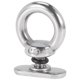 thumbnail image 1 of Paquete de 4 Accesorio de Riel de Ojal de Amarre para Montaje en Pista de Kayak de Acero Inoxidable para  de Canoa de Kayak, 1 of 1