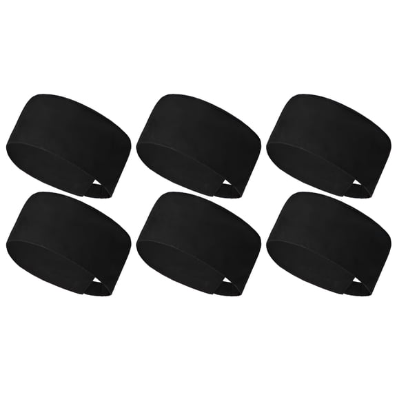 FLORNIX 6 Pcs Chef Hat for Women Men Adjustable Unisex Sushi Beanie Chef Mesh Top Skull Cap Kitchen Cooking Food Cap