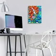 thumbnail image 2 of Epic Art 'Ocean Friends IV' by Carolee Vitaletti, Acrylic Glass Wall Art, 12"x16", 2 of 2