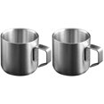 thumbnail image 1 of DEBGFS 2pcs Metal Cereal Cup Metal Cup Metal Porridge Cup Handle Breakfast Cup Milk Container, 1 of 6