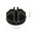 thumbnail image 3 of LOVEVER20pcs Wire Cube Connectors for Wire Grid Storage Shelves Modular Closet Storage Organizer Black ), 3 of 6