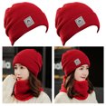 thumbnail image 3 of Women's Warm Winter Hats Thick Knit Cuff Beanie Cap, 3 of 3
