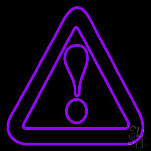 24 X 24 In Icon Led Neon Flex Sign 44 Purple Walmart Com