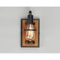 thumbnail image 2 of 10301BKASB Maxim Lighting Black Forest-One Light Wall Sconce-10 inches high, 2 of 4