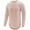 Pink, variant on Qingpeng Men's Long Sleeve T-Shirt Vintage Crewneck Top
