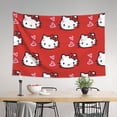 thumbnail image 4 of Hello Kitty Tapestry, Wall Hanging Tapestry, Wall Art Tapestries Poster, Home Decor For Bedroom Living Room Dorm, 60"X40", 4 of 8