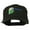 Black, variant on USA State Arizona Flower Embroidered Low Profile Cotton Cap - Khaki OSFM
