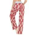 thumbnail image 5 of Large Women's Comfy Casual Pajama Pants Stretch Fabric Suitable for Yoga Pants Hippie Pants，The Best Holiday Gifts for Women Checkered Pattern, 5 of 7