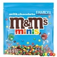 thumbnail image 3 of (3 pack) M&M's MINIS Milk Chocolate Candy, Family Size, 16.9 oz Bag, 3 of 13