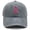 Grey, variant on AirLoni Unisex Baseball Cap Washed Soft Cotton Ribbon 3D Embroidered Curved Brim Sun Protection Casual Streetwear Trucker Hat for Breast Cancer Awareness Daily Outings Pink,One Size