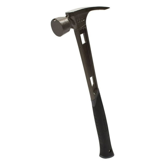 Big Horn 15152 16 Oz Tiger Titanium Framing Hammer with Curved Handle