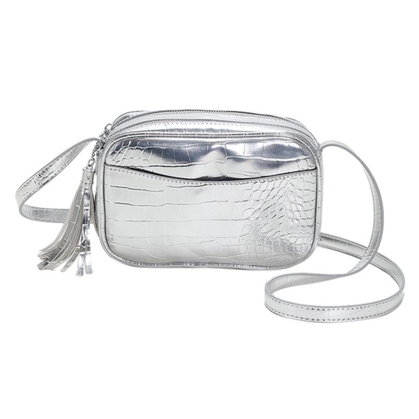 Bolsa De Hombro Bolsa de viaje con borla cuadrado pequeño informal correa ajustable para vacaciones de fin de semana Tmvgtek Para Estrenar