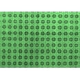 thumbnail image 1 of Ahgly Company Indoor Rectangle Abstract Emerald Green Modern Area Rugs, 4' x 6', 1 of 4