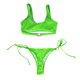 thumbnail image 4 of Traje de baño Tankinis de bikini con estampado de superposición de talla grande con relleno push-up para mujer Fridja  nalpqowj55439, 4 of 5