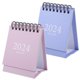 thumbnail image 2 of 2Pcs Mini Desk Calendar 2024 Year Table Mini Calendar Decorative Spiral Calendar Tabletop Calendar, 2 of 2