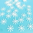 thumbnail image 3 of 300PCS Christmas Snowflake Confetti Decorative Glitter Confetti Table Confetti, 3 of 9