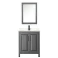 thumbnail image 3 of Wyndham Collection WCV252530SWHC2UNSMED Daria 30" Free Standing Single Basin Vanity Set -, 3 of 7