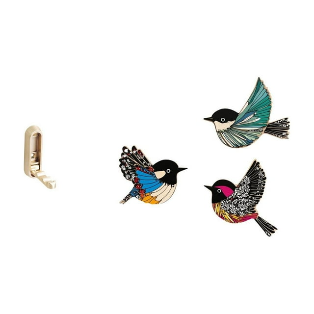 Gancho de pared plegable,Percheros plegables de pared,Gancho de pared para auriculares,perchero,Colgante de pared con forma de pájaro,Arte de pared de pájaros de madera,decoración de pared
