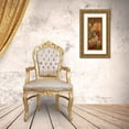 thumbnail image 3 of Ranson, Paul 13x24 Gold Ornate Wood Framed with Double Matting Museum Art Print Titled - Les Digitales, 3 of 4