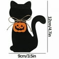 thumbnail image 7 of LAMIRO 3 Pieces Halloween Black Cat Wooden Table Sign Halloween Tiered Tray Decor Rustic Halloween Tabletop Block Sign Farmhouse Fall Centerpieces for Halloween Home Shelf Party Decor, 7 of 7