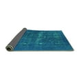 thumbnail image 2 of Ahgly Company Indoor Rectangle Persian Turquoise Blue Bohemian Area Rugs, 3' x 5', 2 of 4