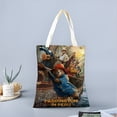 thumbnail image 2 of Paddington Bear Bolso de tela con estampado de lienzo para mujer, bolsa de compras reutilizable y estética, con cremallera interior, regalo para mujer,40*40cm., 2 of 6